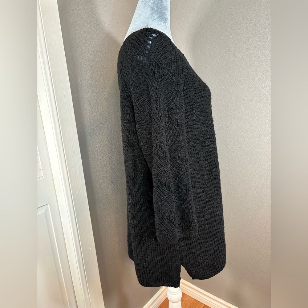 J.Jill Sweater Black Size XL - Picture 3 of 9